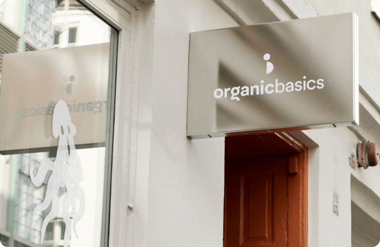 Organic Basics store Copenhagen