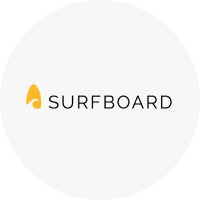 Surfboard logo